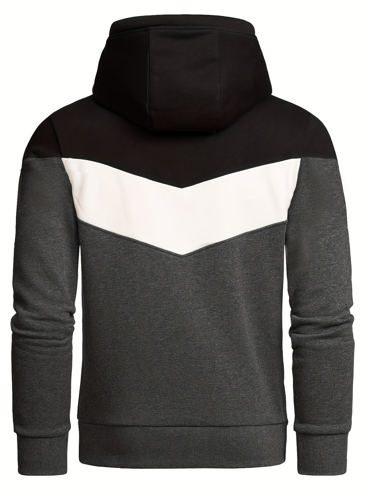 COLOR BLOCK KNIT HOODIE FOR MEN (VIP)