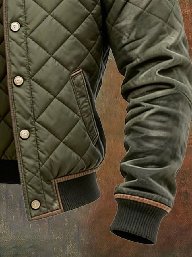 CLASSIC QUILTED JACKET FOR MEN