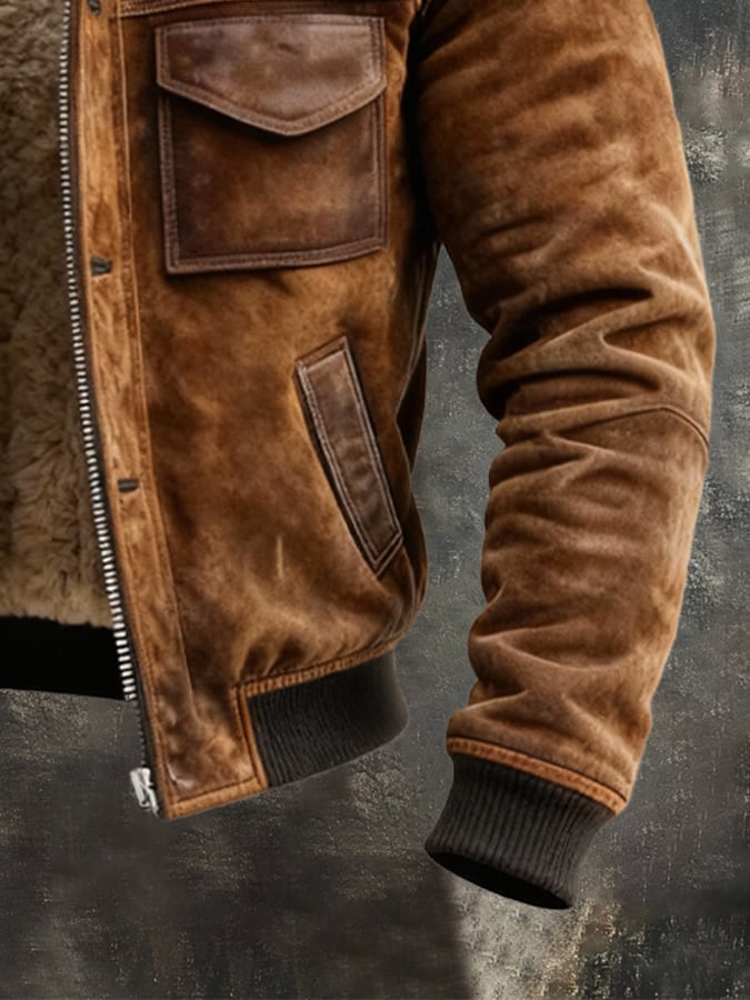 SHERPA LINED JACKET FOR MEN