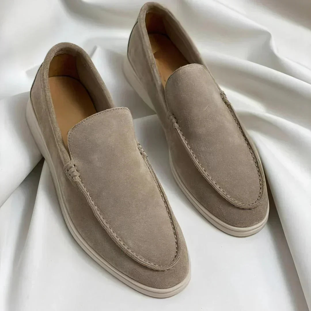 TEXTURED LOAFERS FOR MEN
