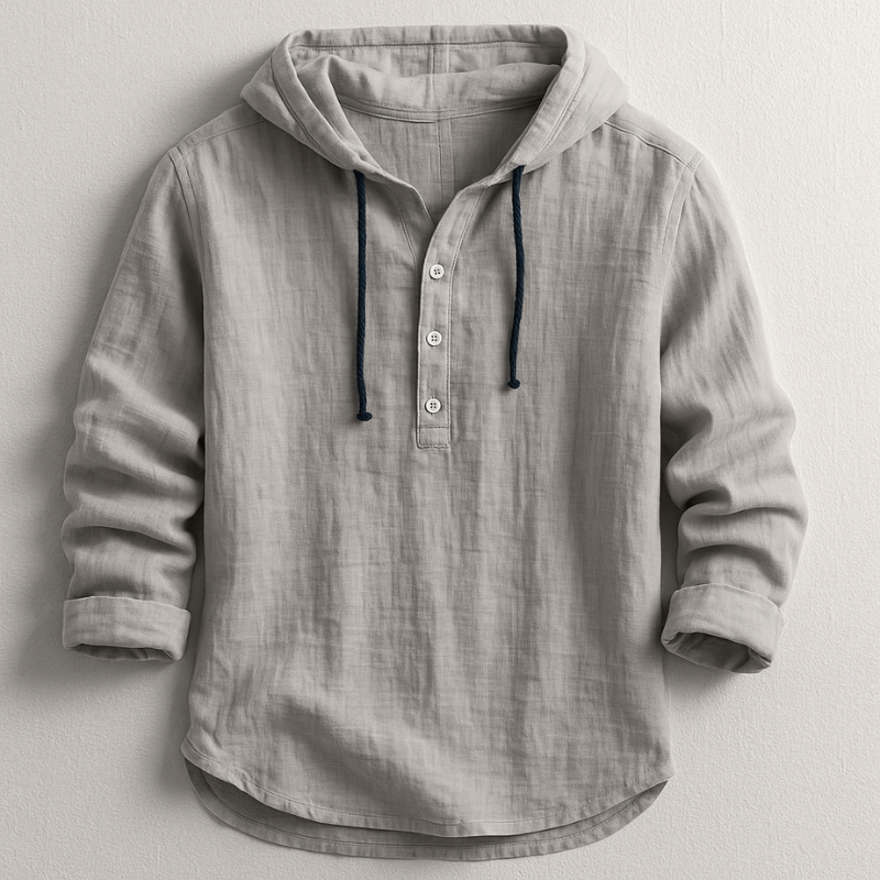 HARRISON OF CALIFORNIA | LUXURY MEN'S HOODED SHIRT
