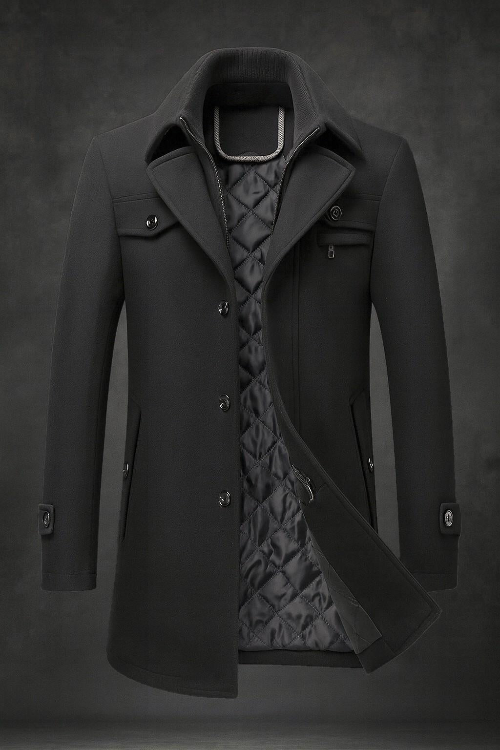HARRISON OF CALIFORNIA | WOOL COAT FOR MEN