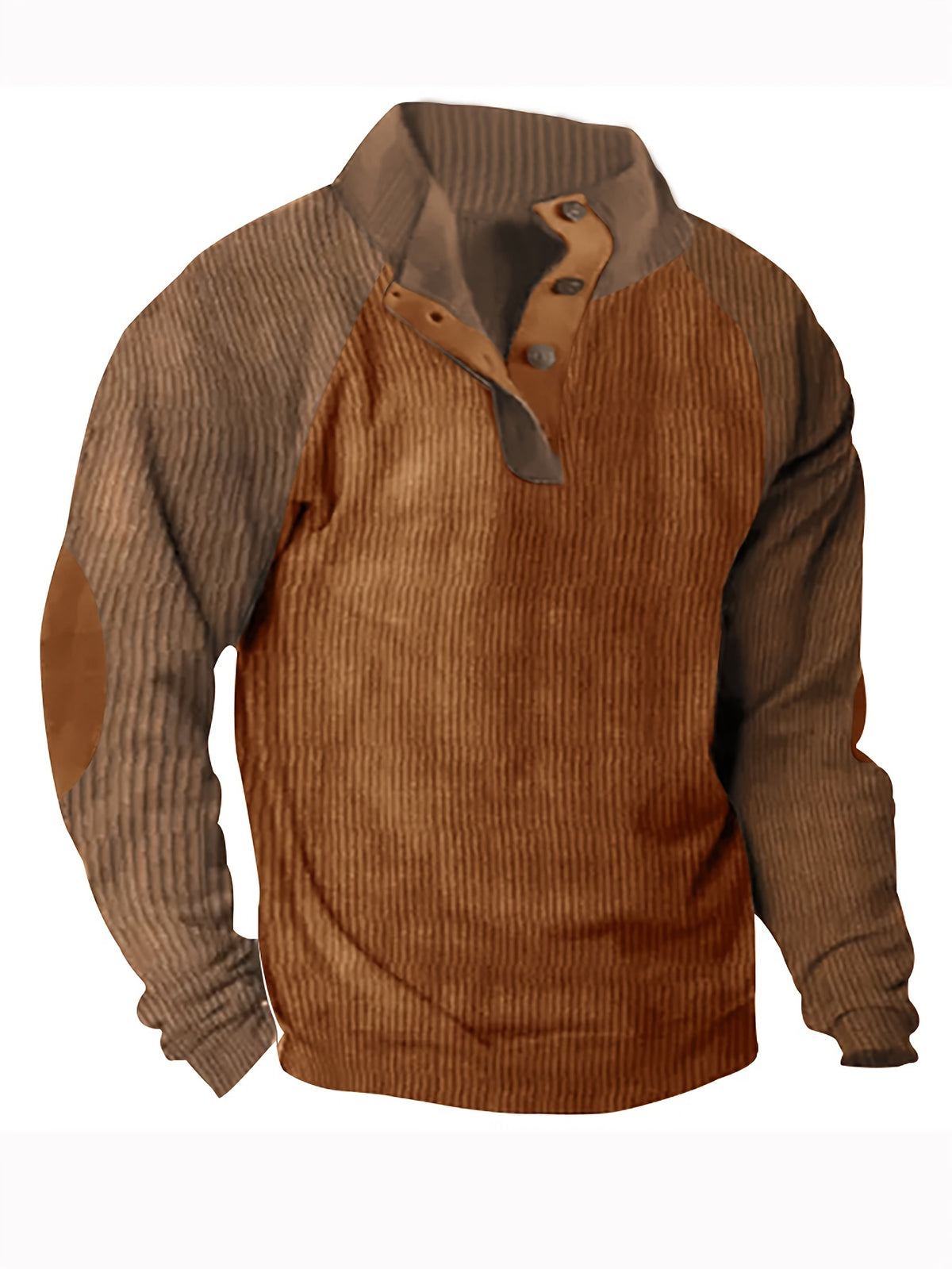 COLOR BLOCK KNIT SHIRT FOR MEN (VIP)