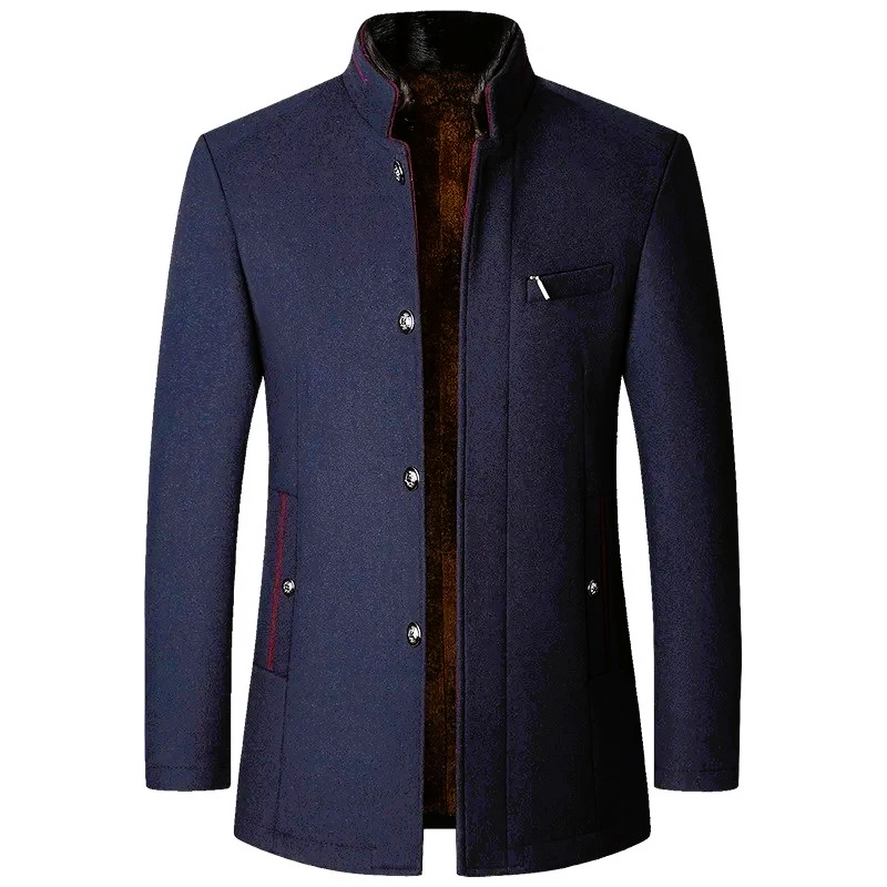 WOOL BLEND COAT FOR MEN