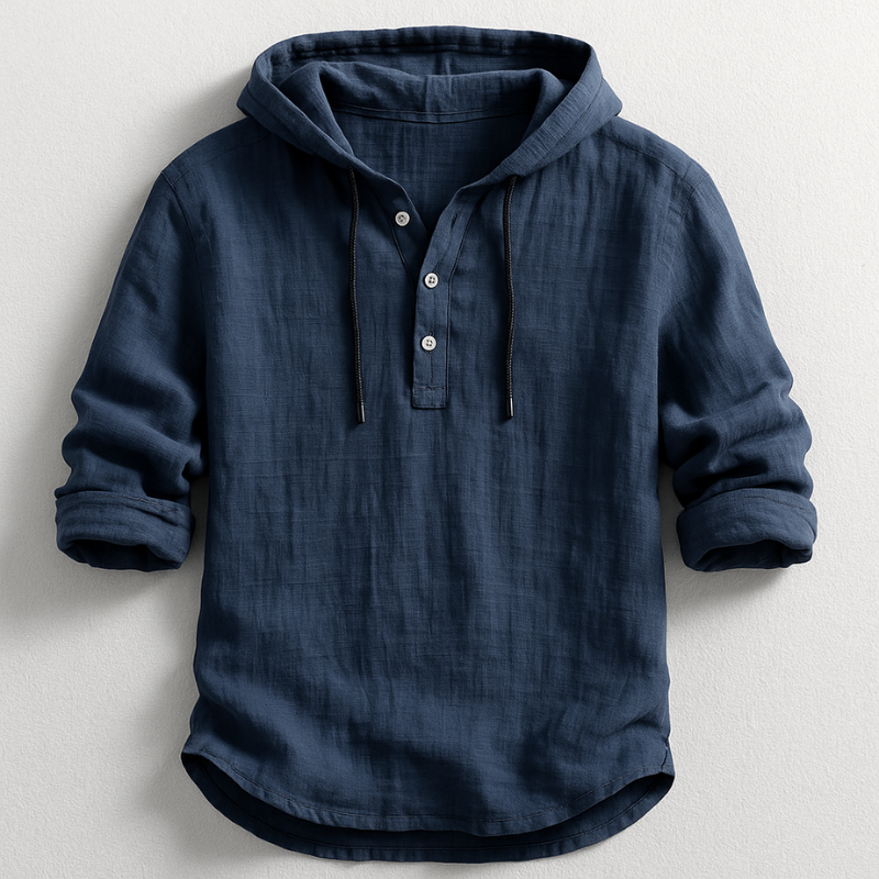 HARRISON OF CALIFORNIA | LUXURY MEN'S HOODED SHIRT