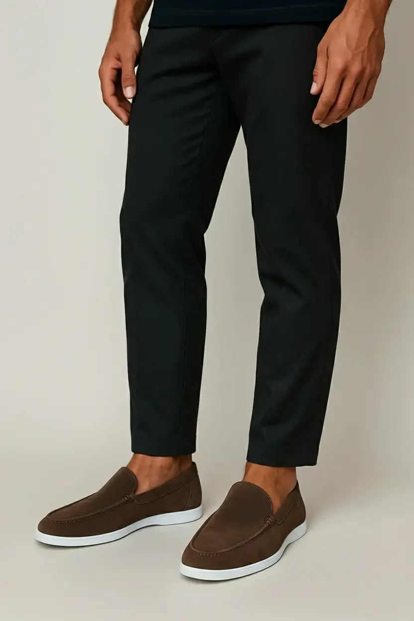 TEXTURED LOAFERS FOR MEN