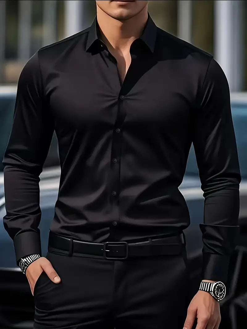 HARRISON OF CALIFORNIA | LONG SLEEVE BREATHABLE SHIRT