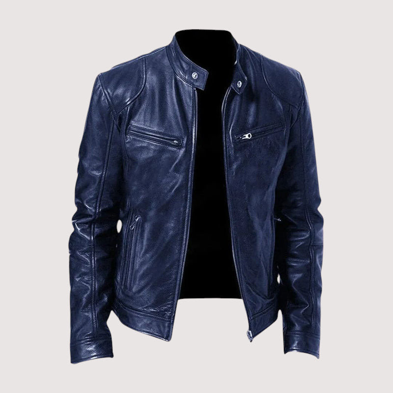 HARRISON OF CALIFORNIA | ELEGANT LEATHER JACKET FOR MEN