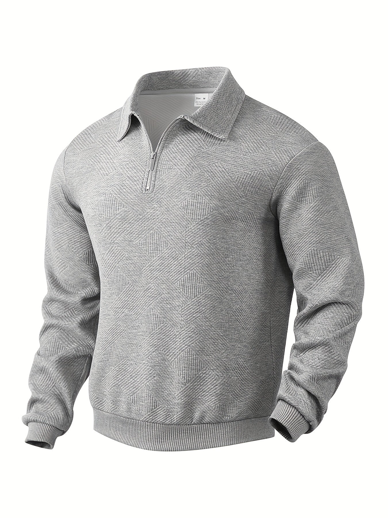 GEOMETRIC KNIT PULLOVER FOR MEN