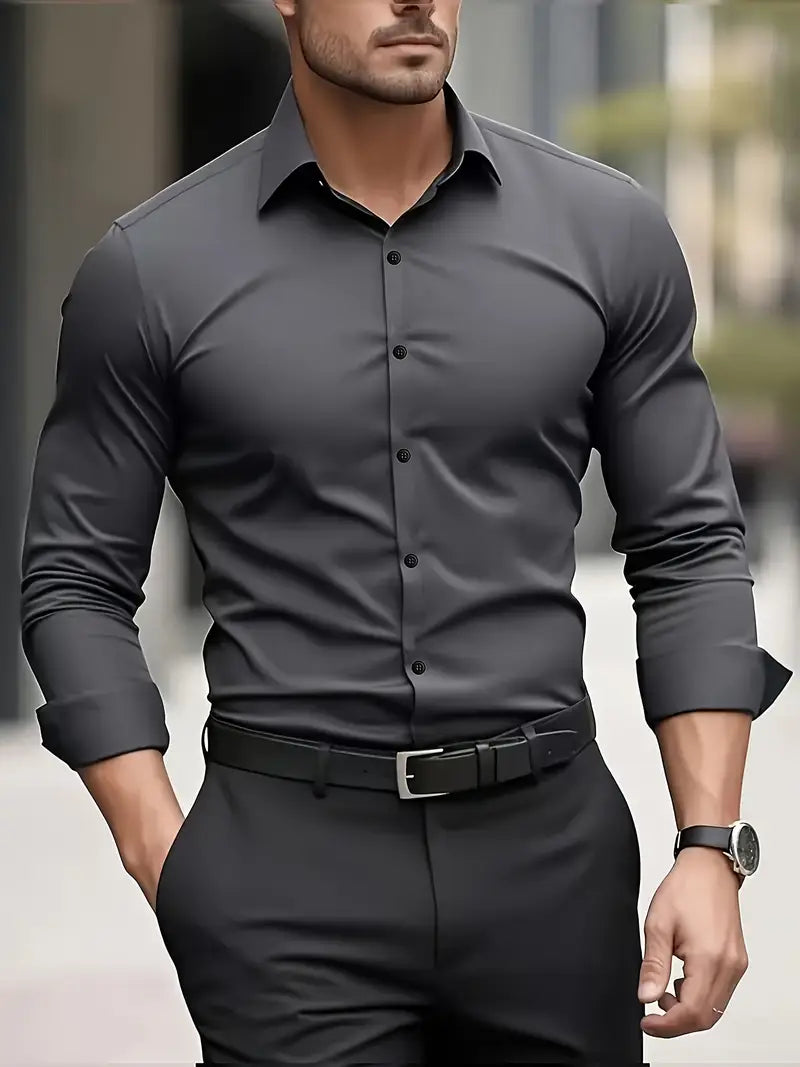 HARRISON OF CALIFORNIA | LONG SLEEVE BREATHABLE SHIRT