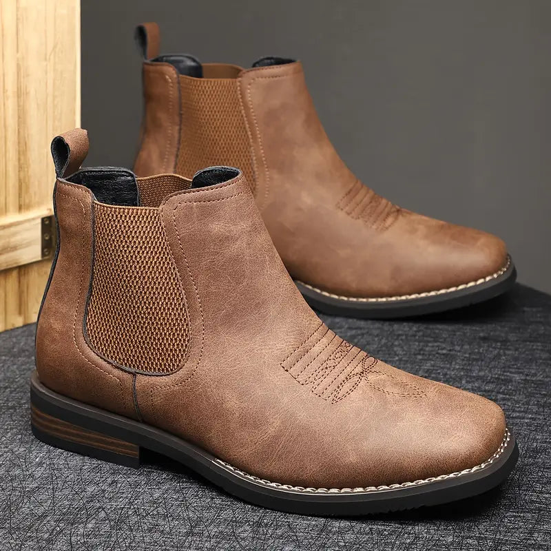 HARRISON OF CALIFORNIA | CLASSIC LEATHER MEN'S BOOTS