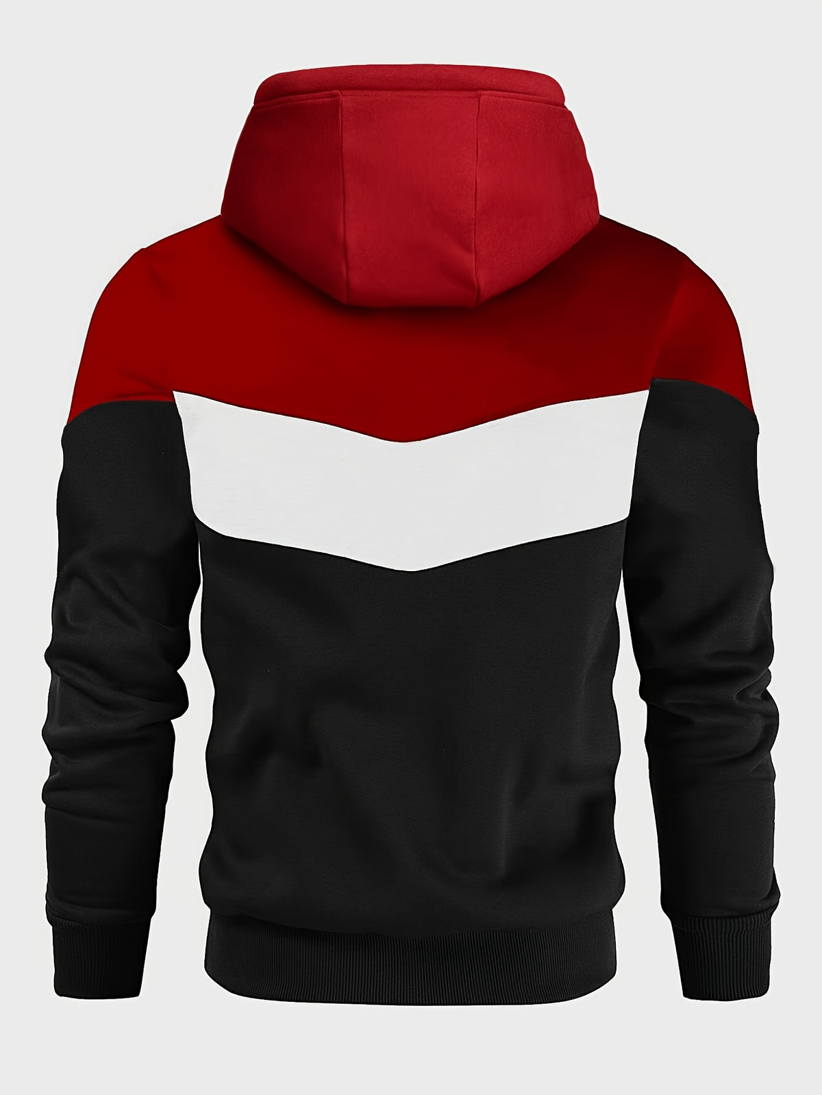 COLOR BLOCK KNIT HOODIE FOR MEN (VIP)