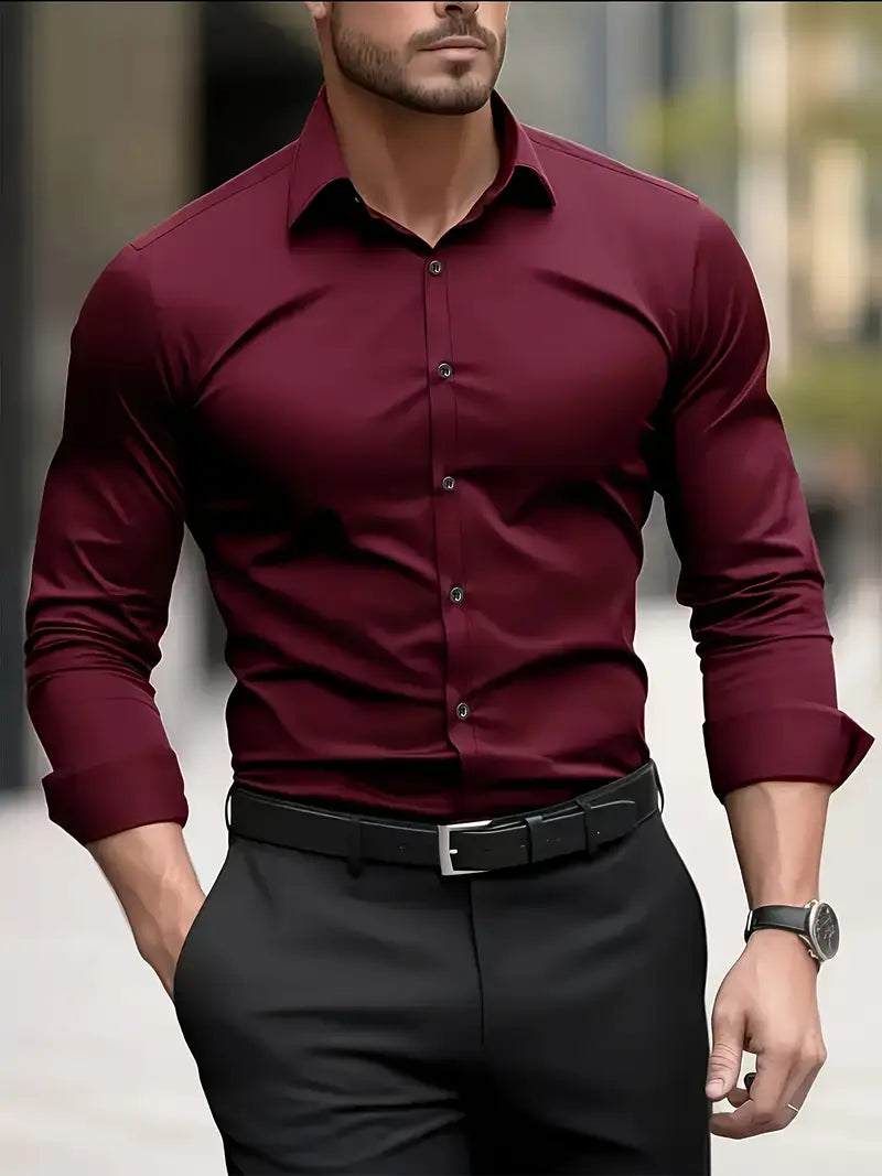 HARRISON OF CALIFORNIA | LONG SLEEVE BREATHABLE SHIRT