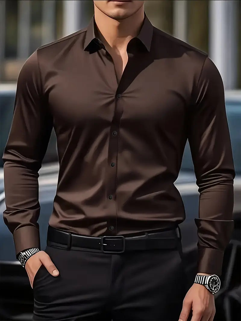 HARRISON OF CALIFORNIA | LONG SLEEVE BREATHABLE SHIRT