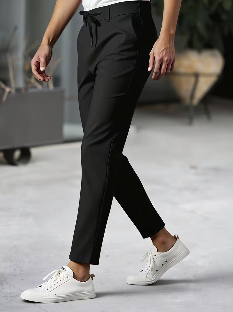 TAPERED ANKLE LENGTH TROUSERS FOR MEN