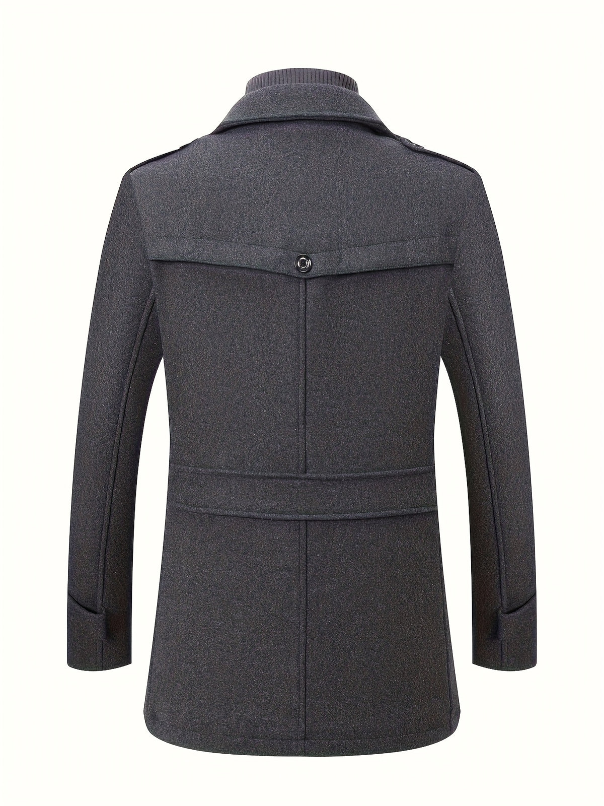 TWEED WOOL COAT FOR MEN