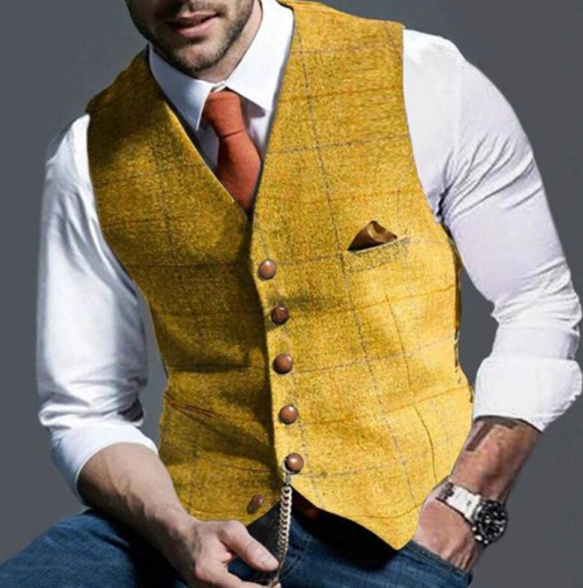 HARRISON OF CALIFORNIA | ELEGANT MEN'S VEST