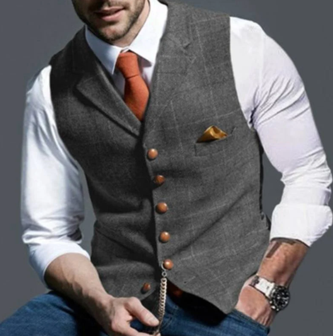 HARRISON OF CALIFORNIA | ELEGANT MEN'S VEST