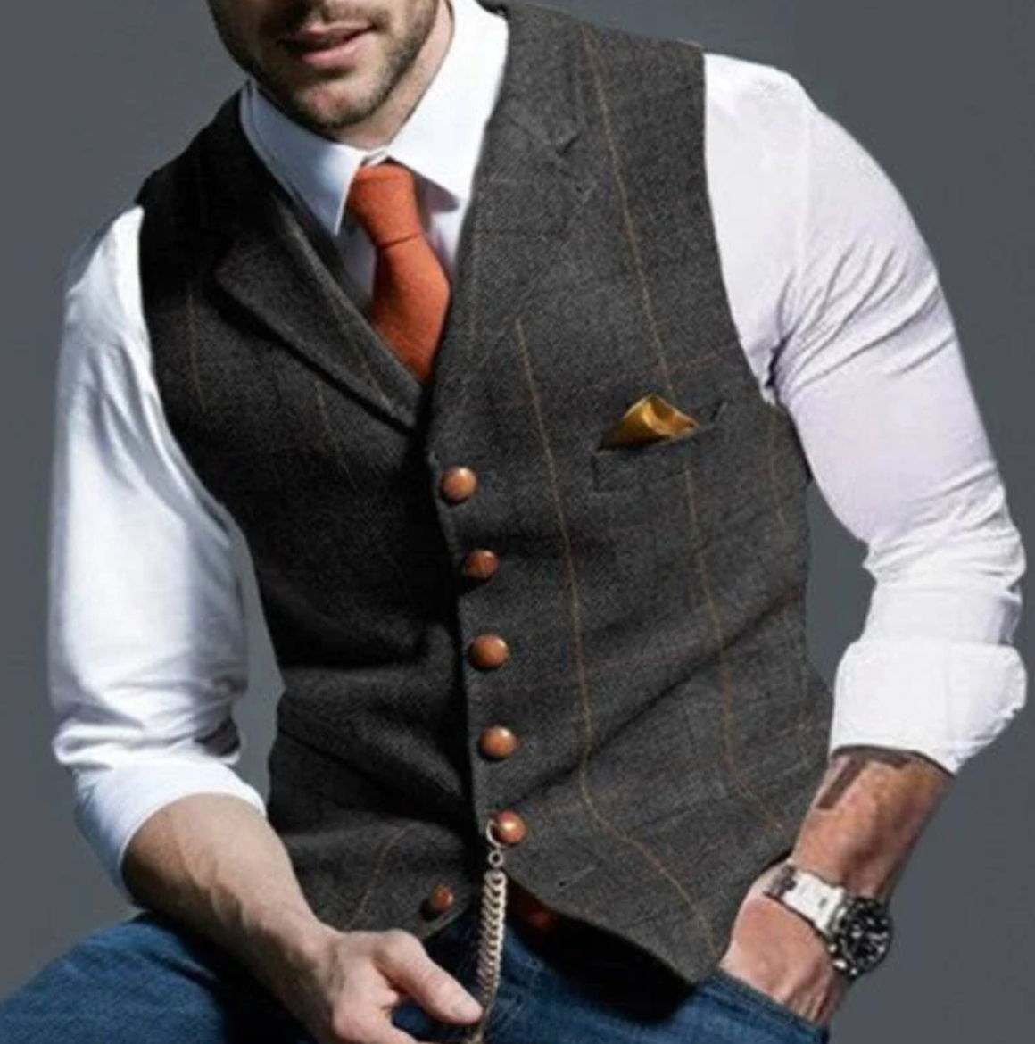 HARRISON OF CALIFORNIA | ELEGANT MEN'S VEST