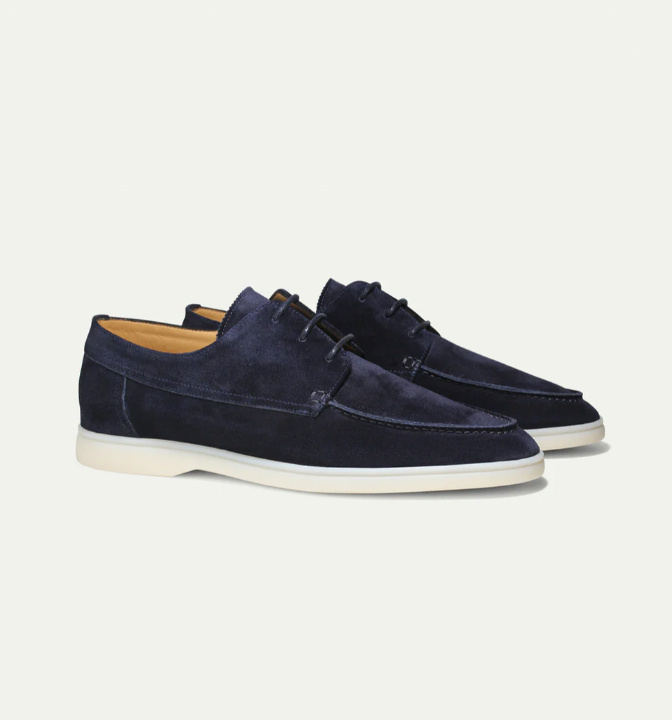 SUEDE BOAT SHOES FOR MEN
