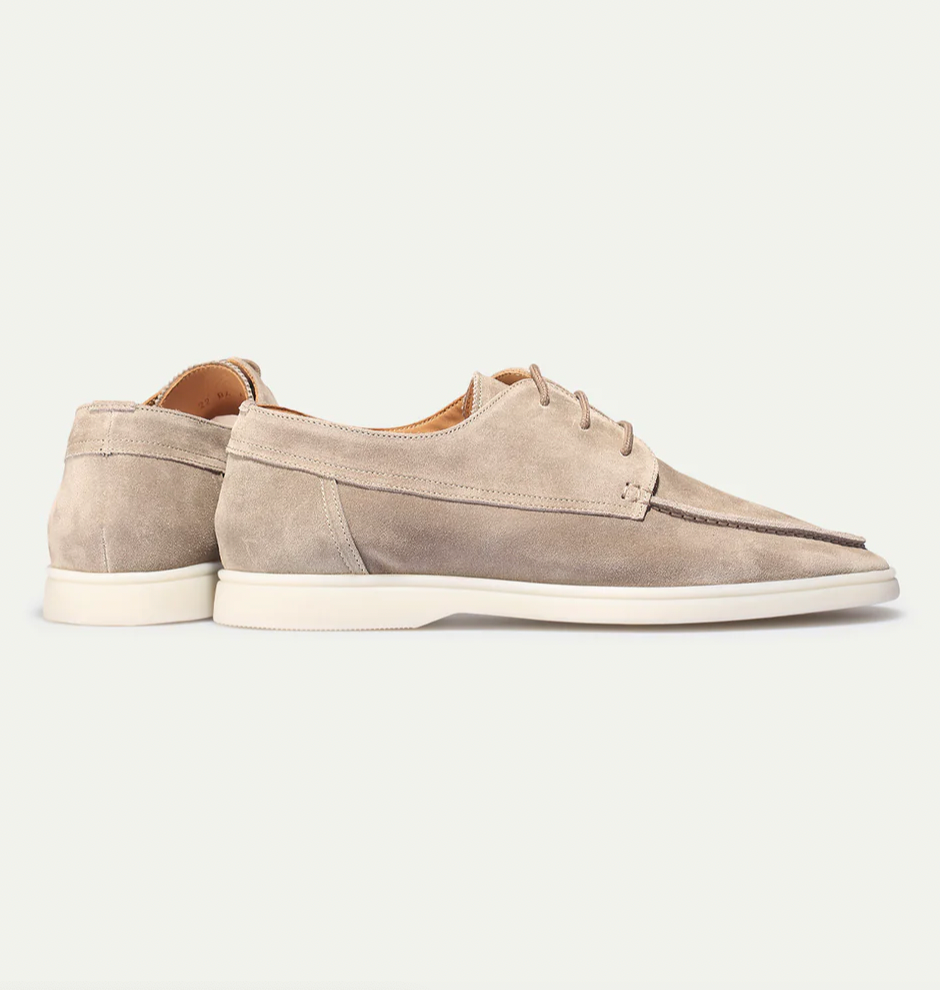 SUEDE BOAT SHOES FOR MEN