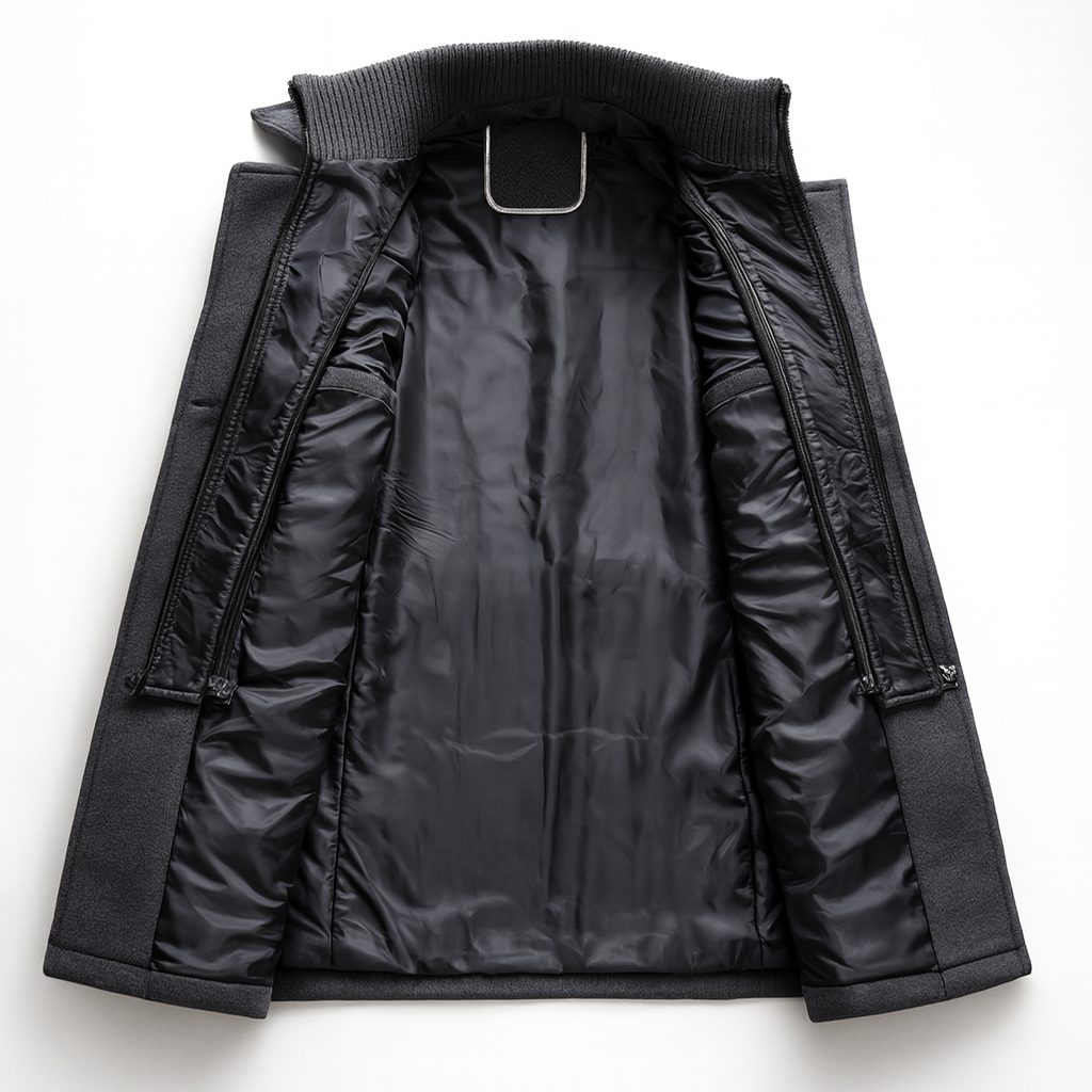 LONG WINTER COAT FOR MEN