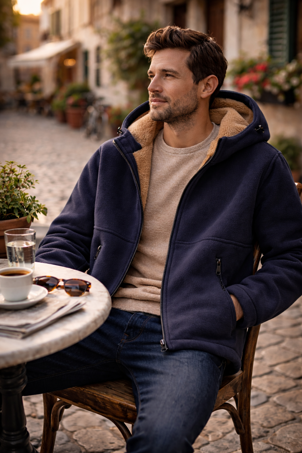 WOOL WINTER JACKET FOR MEN