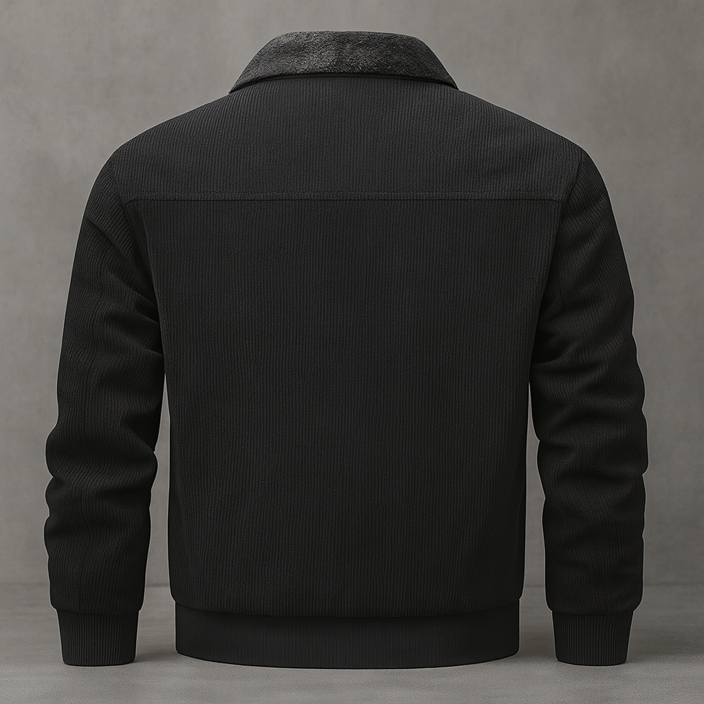HARRISON OF CALIFORNIA | MEN'S JACKET WITH FAUX FUR