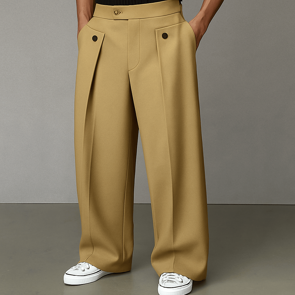 WIDE-LEG PANTS FOR MEN