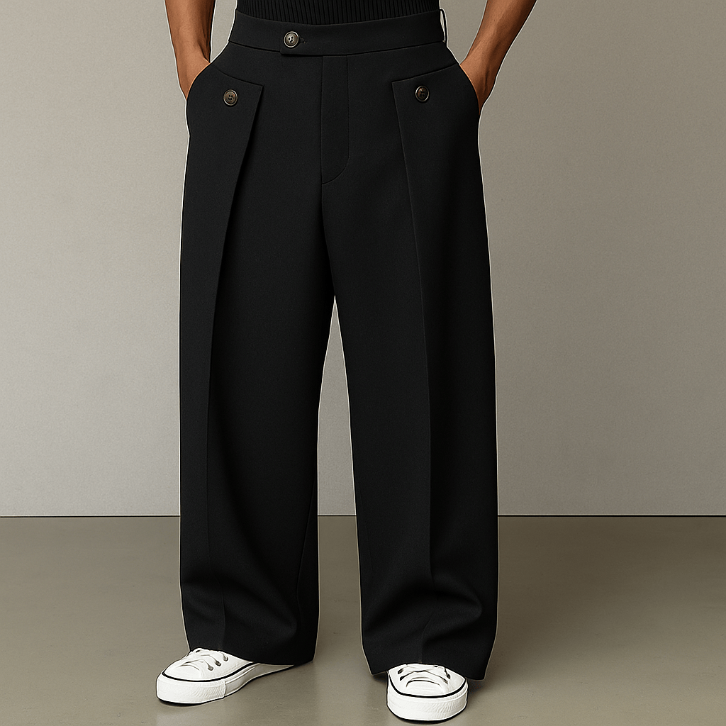 WIDE-LEG PANTS FOR MEN