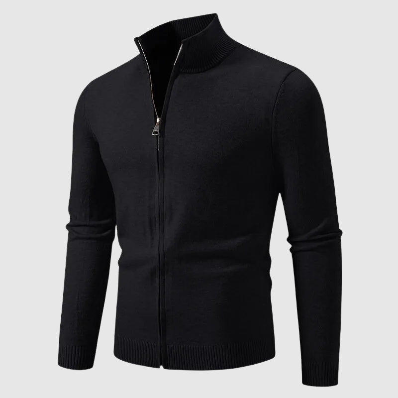 HARRISON OF CALIFORNIA | MEN'S ZIP-UP CARDIGAN
