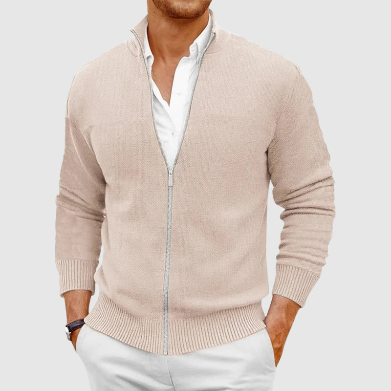 HARRISON OF CALIFORNIA | MEN'S ZIP-UP CARDIGAN