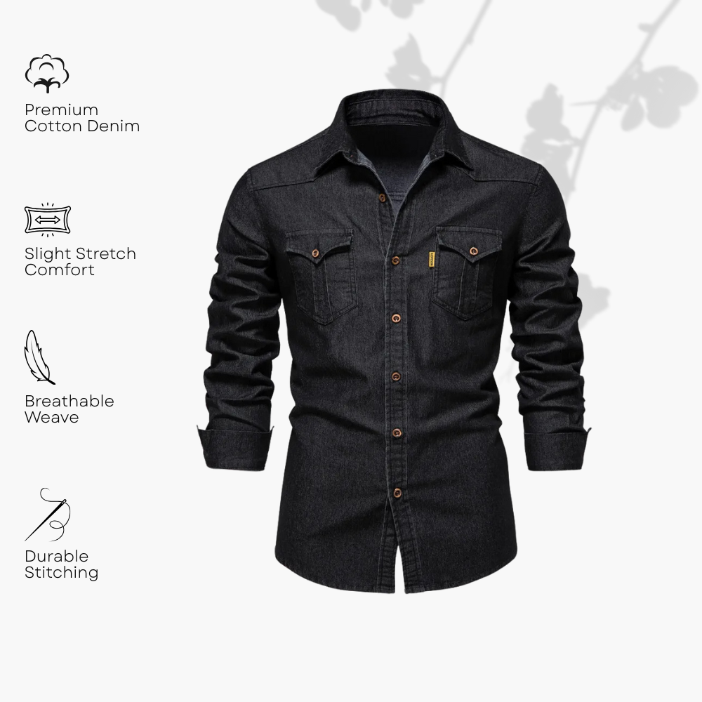 DENIM SHIRT FOR MEN