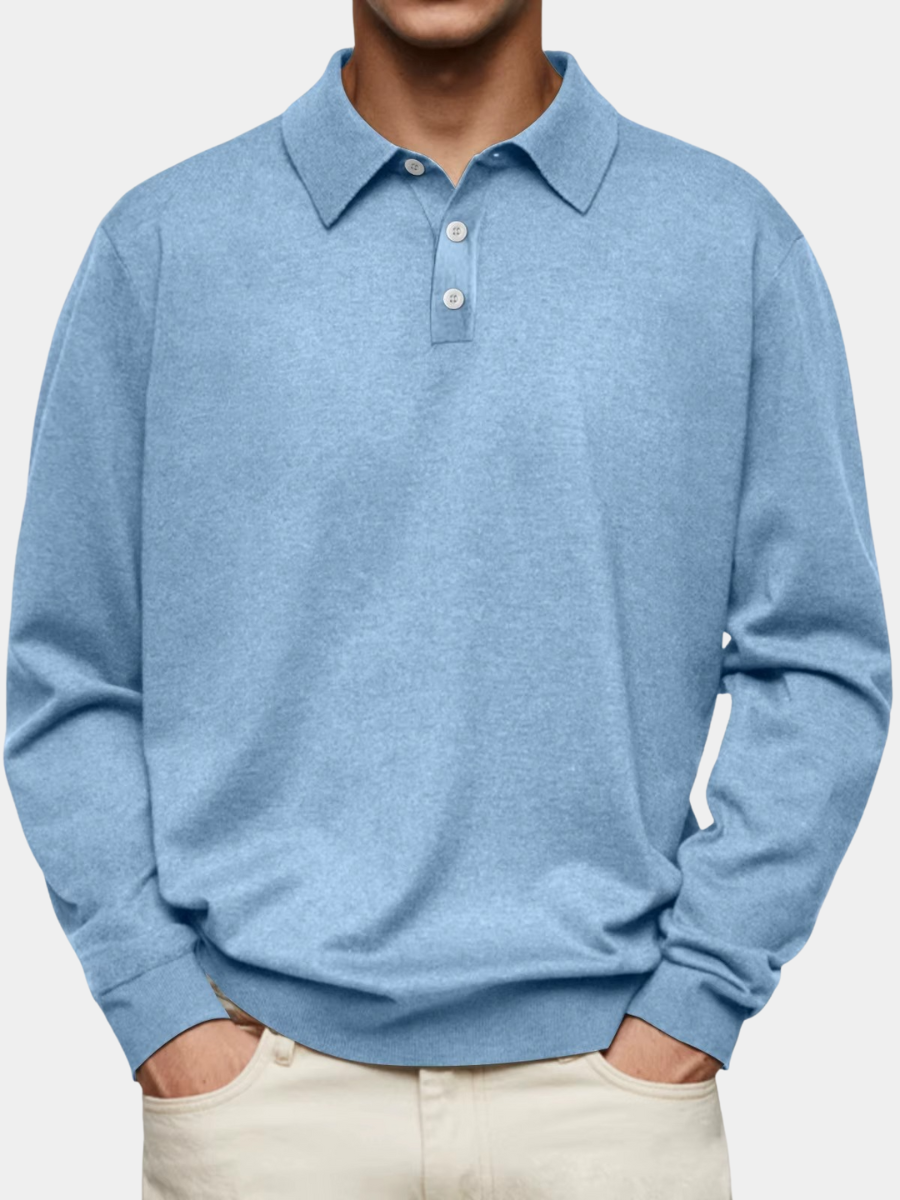 HARRISON OF CALIFORNIA | LONG SLEEVE POLO