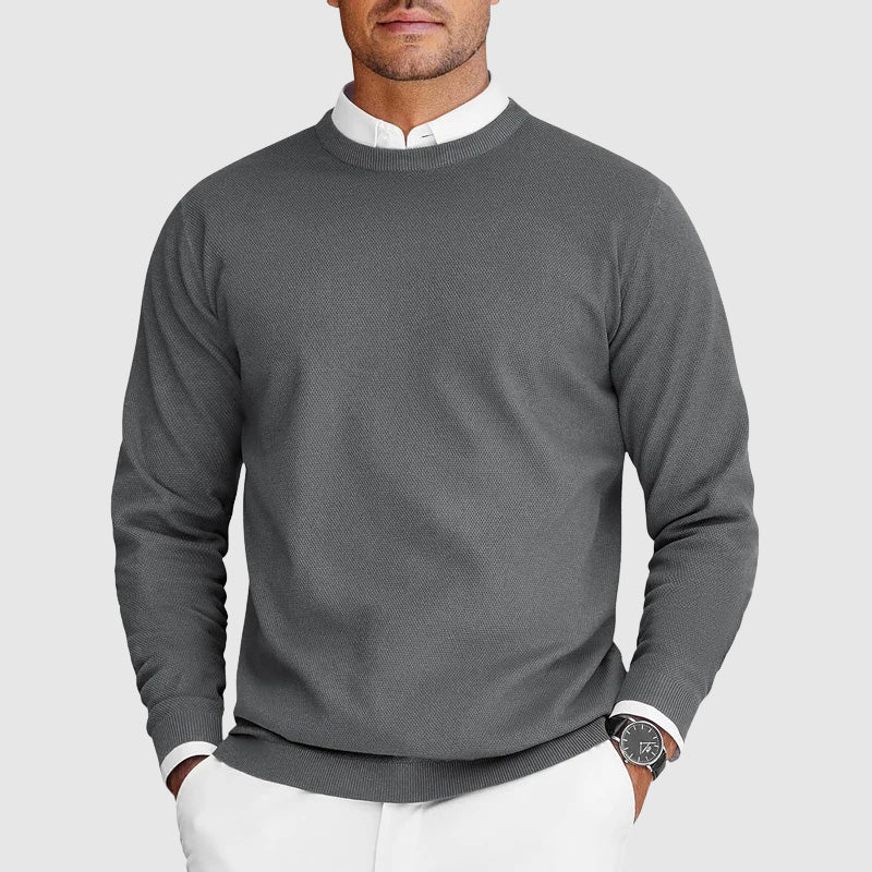 HARRISON OF CALIFORNIA | MEN'S CREW NECK SWEATER