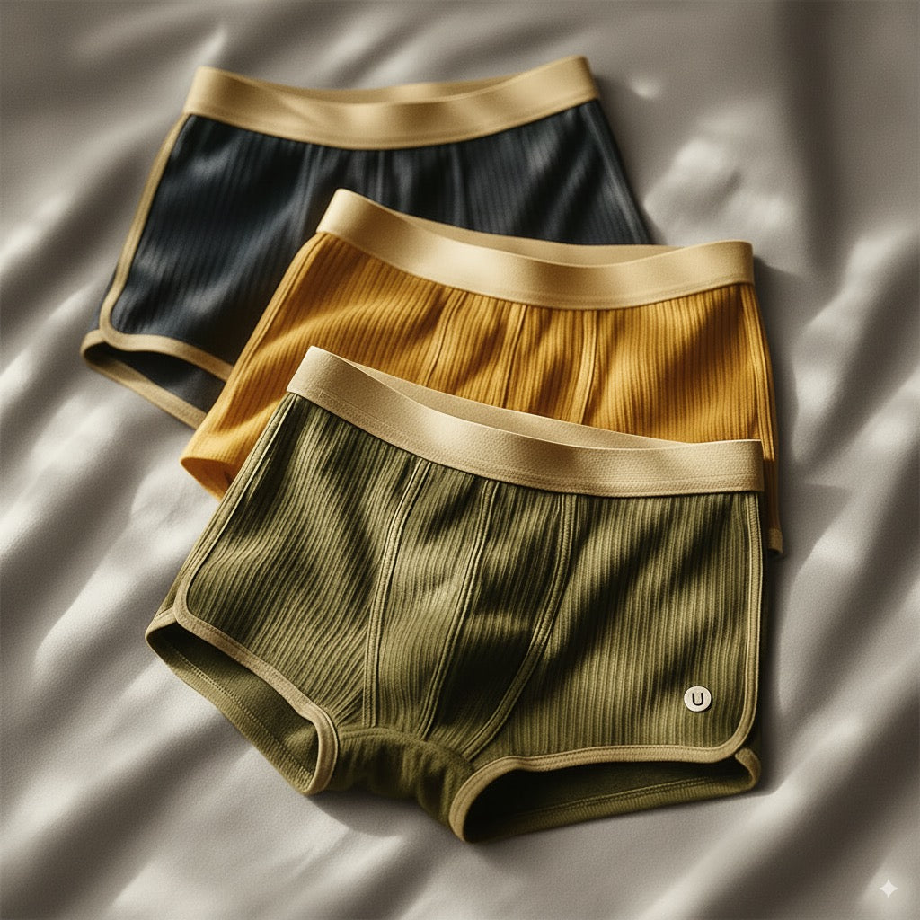 HARRISON OF CALIFORNIA | ORGANIC COTTON BOXER FOR MEN (3-pack)