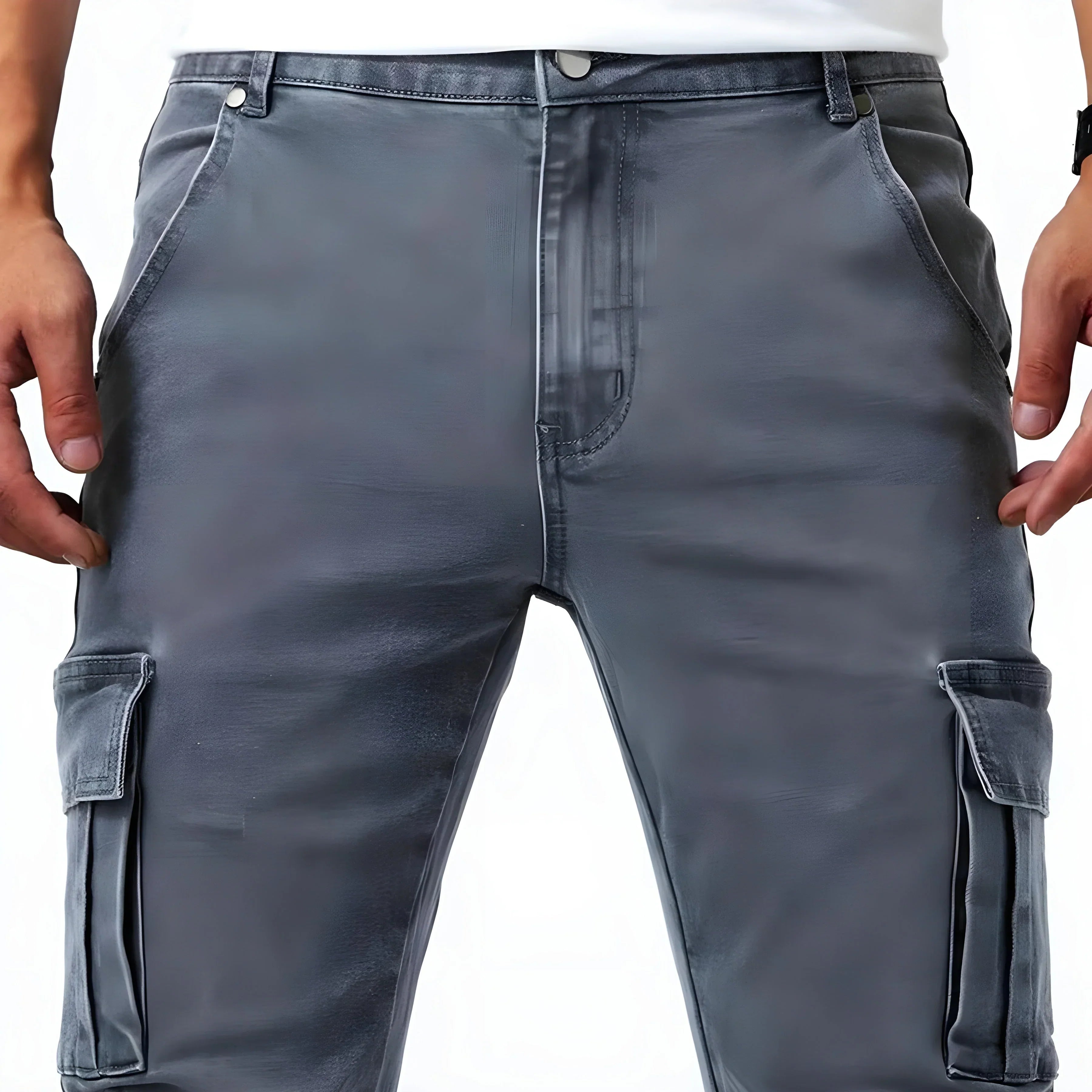 STRETCH CARGO PANTS FOR MEN