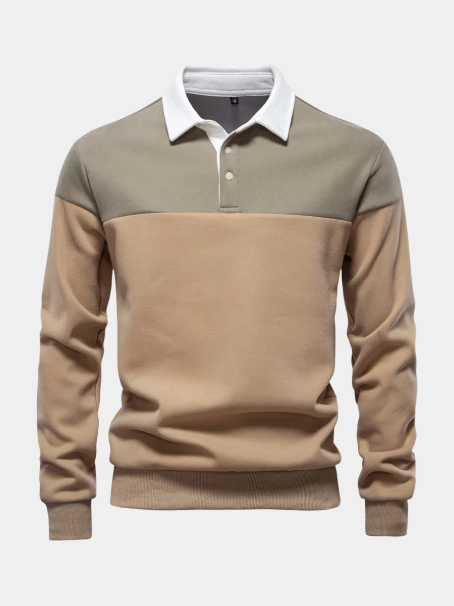 POLO COLLAR WINTER SWEATER FOR MEN