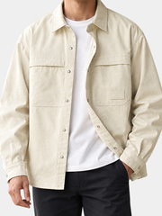 UTILITY SNAP BUTTON OVERSHIRT FOR MEN (VIP)