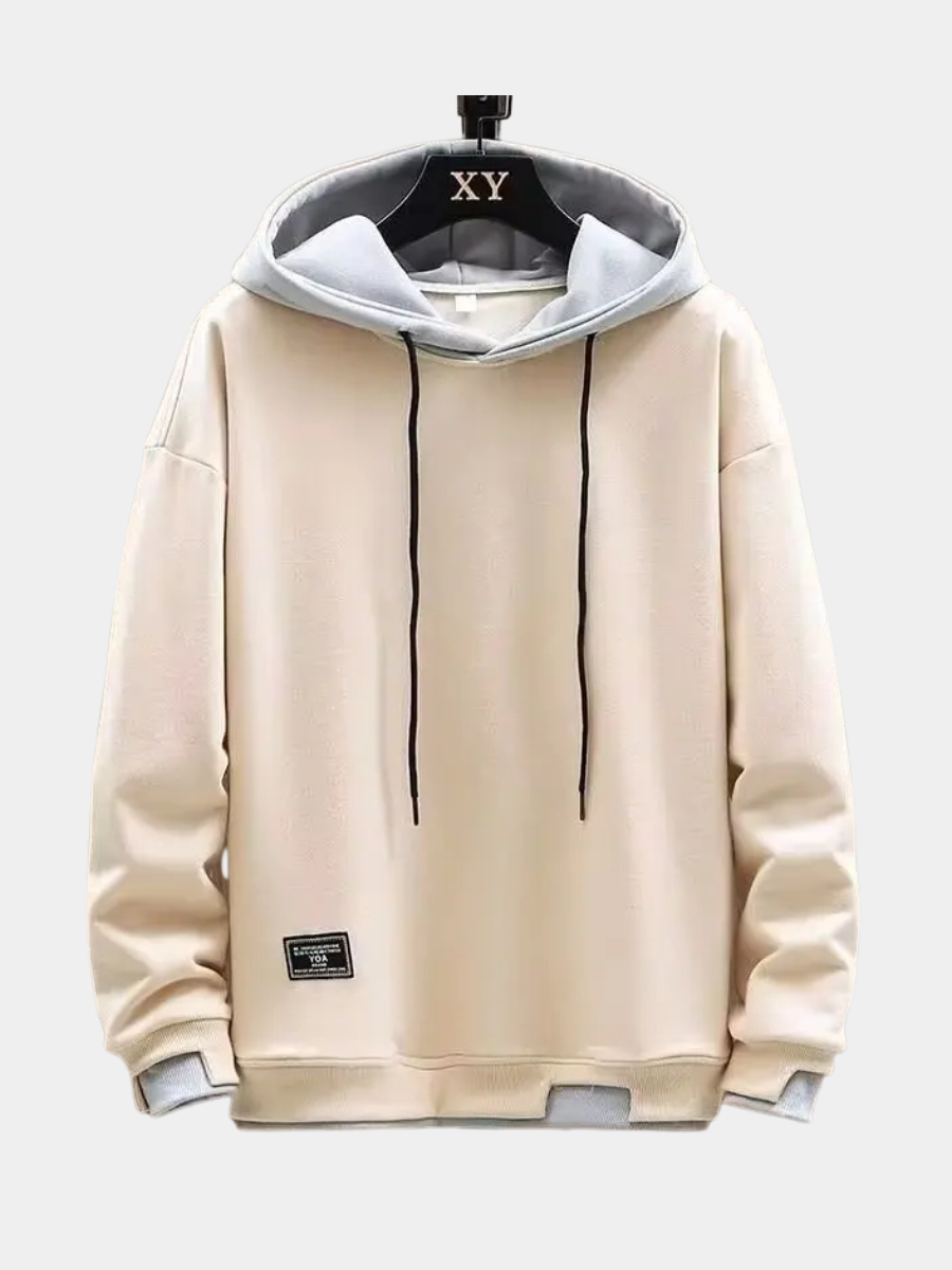 LAYERED LOOK HOODIE FOR MEN
