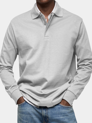 CLASSIC LONG SLEEVE POLO FOR MEN