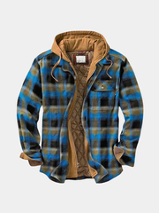 CHECKERED PATCHWORK JACKET FOR MEN (VIP)
