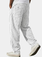 TEXTURED CORDUROY TROUSERS FOR MEN