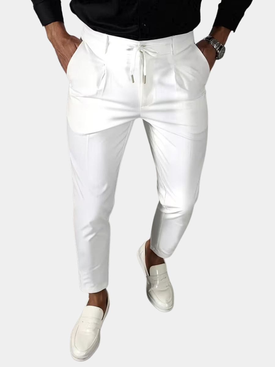 TAPERED ANKLE LENGTH TROUSERS FOR MEN