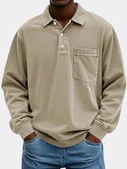 LONG SLEEVE POLO SHIRT FOR MEN (VIP)
