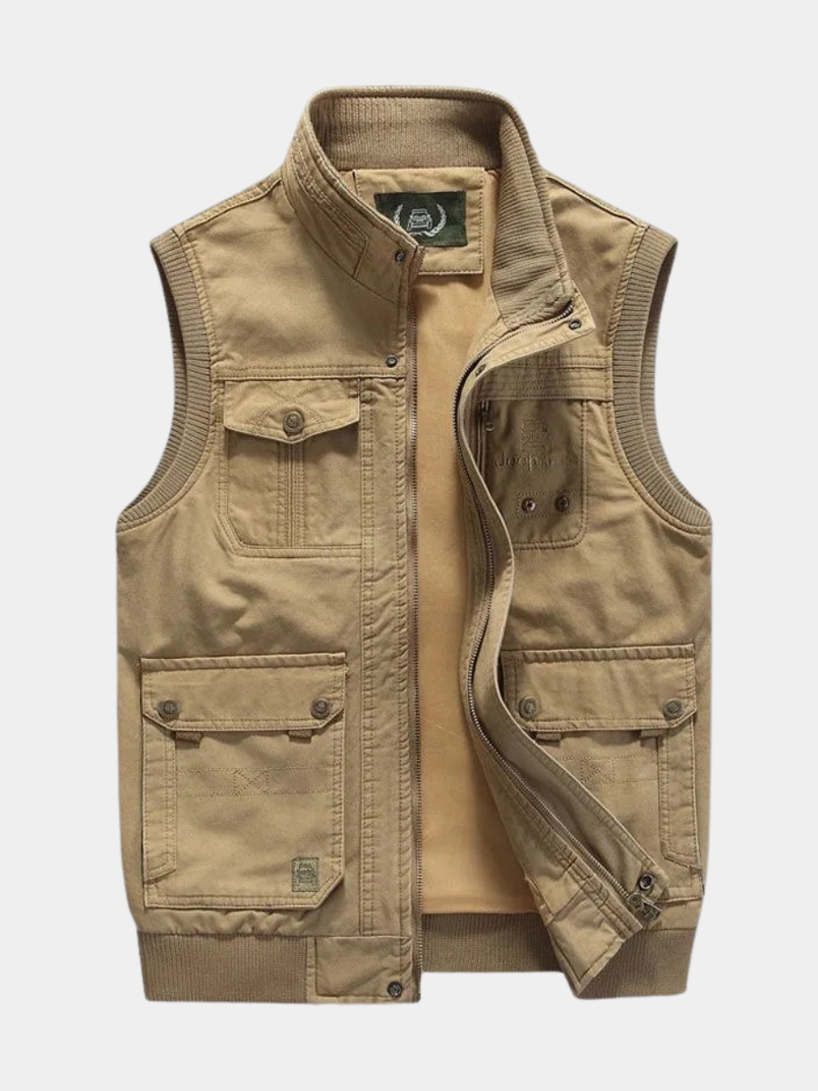 PLUSH ZIP SWEATER FOR MEN