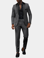 SINGLE BUTTON SUIT FOR MEN