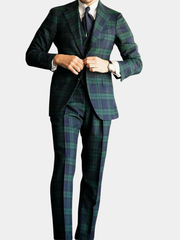 LINEN THREE PIECE SUIT FOR MEN
