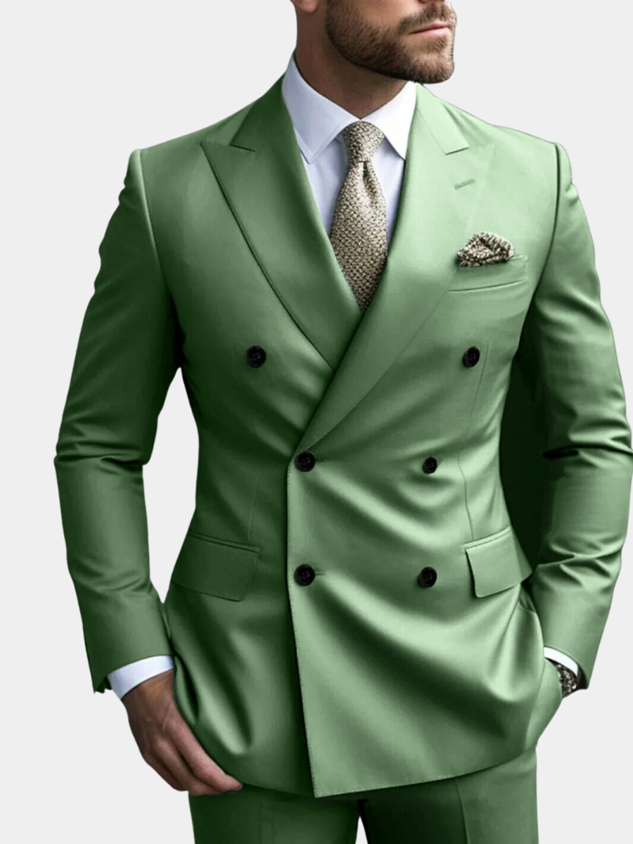 DOUBLE BREASTED SUIT FOR MEN