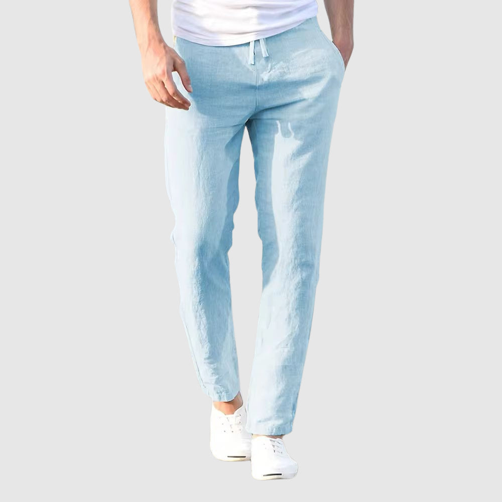 HARRISON OF CALIFORNIA | LIGHTWEIGHT LINEN PANTS